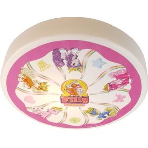 Niermann Standby 687 plafondlamp voor kinderen ballon Filly Unicorn kunststof roze 35 x 35 x 8 cm