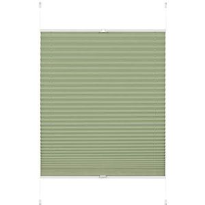 GARDINIA EASYFIX plissé Greta voor bevestiging door klemmen, ondoorzichtig, incl. montageset incl. mintgroen, 60 x 130 cm (B x H)