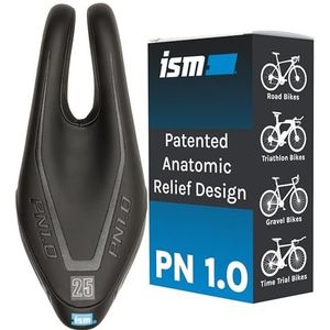 ISM PN 1.0 TI fietszadel zwart