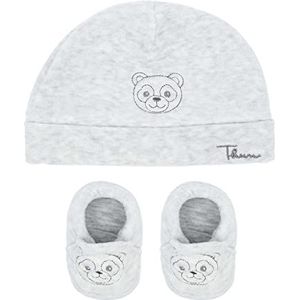 THUN ® - Grijze THUN & OVS hoed en schoenen van Panda Bandoo biologisch katoen