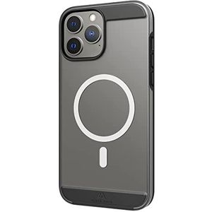 Black Rock - Robuuste beschermhoes compatibel met Apple iPhone 13 Pro Max I telefoonhoes compatibel MagSafe transparant, dun (zwart)