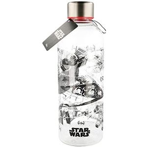 Star Wars Unbranded 8013663 Tritan fles, 7,5 x 7,5 x 22,7 cm, zwart