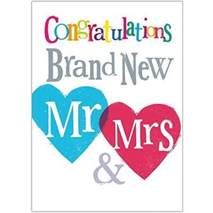 Mr & Mrs koppelkaart voor koppels, Mr & Mrs
