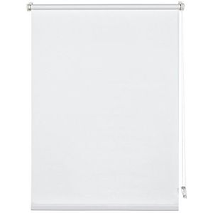 Gardinia Rolgordijn om te klemmen of te lijmen, dagrolgordijn, ondoorzichtig, montageset inbegrepen, afzonderlijke clip, wit, 95 x 150 cm (b x h)