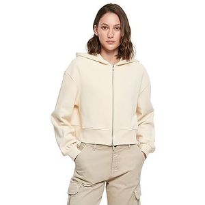 Build Your Brand Veste à capuche zippée pour femme, Sable blanc, 5XL