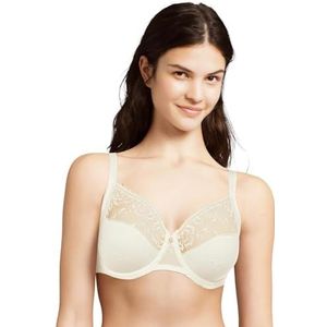 Chantelle - Dames - zeer dekkende beha met beugels Every Curve, Gebroken wit