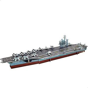 Colorbaby 49663 - 3D-puzzel Nimitz Armada USA 67-delige CB speelgoed/modelbouw voor volwassenen en kinderen, knutselen, puzzel, modellering om te monteren/plezier voor het gezin