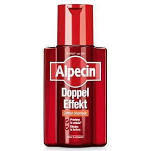 Alpecin Doppel Effekt 1 x 200 ml | Anti-haaruitval shampoo voor mannen en anti-roos professionele behandeling