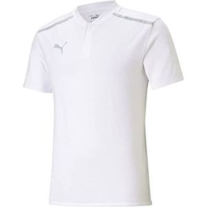 PUMA Teamcup Casuals Poloshirt voor heren, Wit
