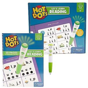 Learning Resources EI-2447 Hot Dots Let's Learn Reading 1st Grade, Multi, One Size
