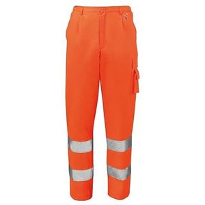 Siggi Veiligheidsbroek voor heren, 5-delig, oranje, 4XL