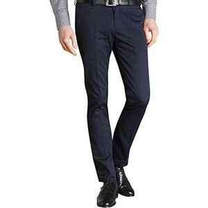 Merc of London Winston – broek – chino – heren, Blauw