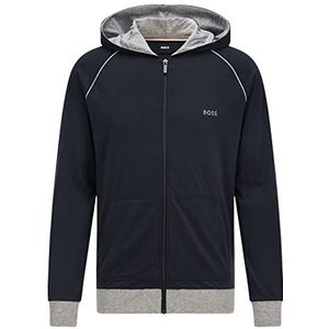 BOSS Mix&Match Jacket H Sweatshirt met capuchon voor heren, Donkerblauw