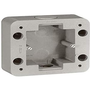 Legrand 077890 Soliroc IK10 frame, 1 stuk, 110 x 110 x 45 mm