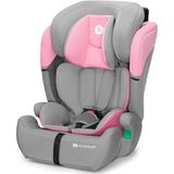 Kinderkraft COMFORT UP i-Size 76 en 150 cm, groep 1/2/3 autostoel van 9 tot 36 kg, 15 maanden tot 12 jaar, verstelbare hoofdsteun, 11 verstelniveaus, 5-punts veiligheidsgordel, afneembare hoes, roze