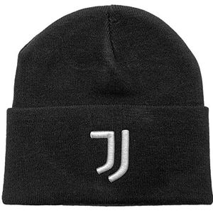 Juventus 133048 hoed voor koud weer, zwart, Eén maat, zwart.