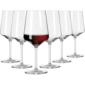 RITZENHOFF 6301001 rode wijnglazen, 500 ml, serie Lichtweiss, in geschenkdoos, elegant en modern, Made in Germany