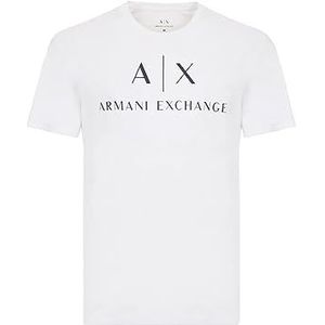 Armani Exchange t-shirt heren, Wit.