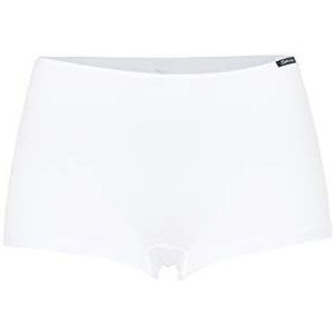 Skiny Skiny Damesbroek, katoen, Essentials Boxer, wit, 44 EU, Wit.