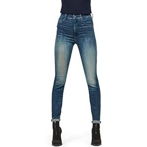 G-STAR RAW Kafey Ultra High Skinny Jeans voor dames, blauw (Antiek Blue Tree C296-B817)