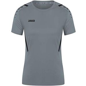JAKO Challenge Challenge Damesshirt, steengrijs/zwart