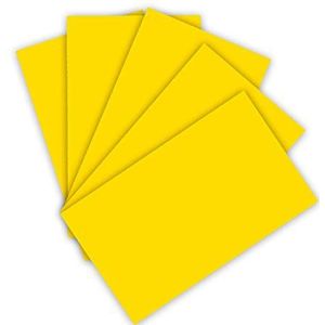 Folia - 10263312 kartonpapier, 220 g/m², bananengeel, 100 vellen