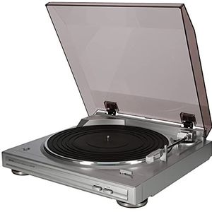 DENON DP-29 Silver HiFi draaitafels met vorige Phono Inbegrepen