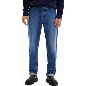 Desigual ALESS 5160 Denim Medium Light Jeans, blauw, 28 voor heren, blauw, 28, Blauw