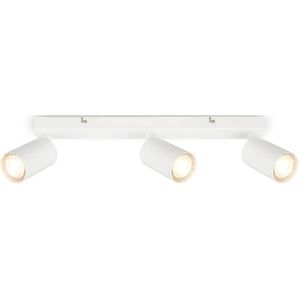 BRILONER - Plafondlamp inbouw, GU10-fitting, max. 9 W, plafondlamp, woonkamerlamp, slaapkamerlamp, keukenlamp, plafondlamp, plafondlamp, plafondlamp, plafondlamp, flurlamp, 44 cm, wit