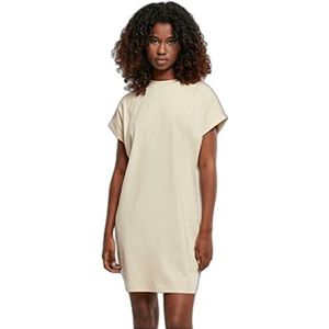 Urban Classics Dames T-shirt jurk met logoprint op de achterkant, verkrijgbaar in 4 kleuren, maten XS-5XL, seagrass, 3XL, zeegras