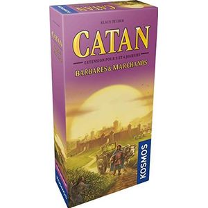 Catan - Uitbreiding: Kooplieden en Barbaren - 5/6 spelers - Asmodee - gezelschapsspel - bordspel - strategiespel