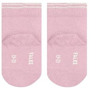 FALKE Baby Sunshine Unisex Baby Sokken, Biologisch Katoen, Duurzaam, Blauw, Bruin, Roze, Motief: Fantasie, Mi-Mollet, 1 Paar, Roze (Parfait 8444)