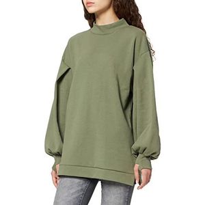 ICHI Ihazani SW dames trainingspak tricot, 180312/Deep Lichen Green, XS, 180312/Deep Lichen Green