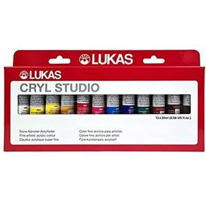 LUKAS - Cryl Studio - Set van 12 tubes 20 ml