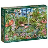 Falcon puzzel Tropical Conservatory - Legpuzzel - 1000 stukjes