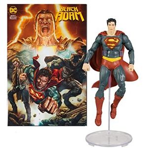DC Comics Superman actiefiguur en comic book 18 cm
