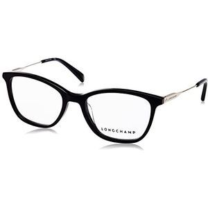 Longchamp Sportbril voor volwassenen, uniseks, zwart, Zwart