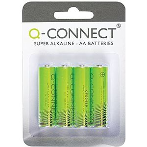 Q-Connect Batterij AA KF00489, 4 stuks