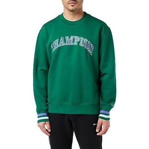 Champion Rochester 1919 Bookstore Heavy Powerblend Fleece Crewneck Sweatshirt voor heren, Avt groen