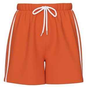 PIECES Pcfrack Mw Shorts Jrs Bc Pcfrack Mw Shorts Jrs Bc Dames (1 stuk), Oranje Mandarijn, XL