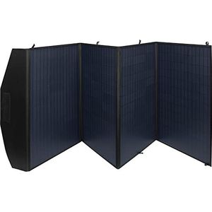 Sandberg Oplader op zonne-energie, 200 W, QC 3.0 + PD+DC, zonnepanelen, opvouwbaar, standaard, IP67, zonne-oplader, hoge efficiëntie, voor notebooks, elektrische centrale telefoons