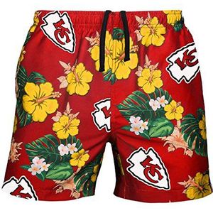 FOCO Buffalo Bills Hawaii-badpak voor heren, Hawaii-bloemenpatroon, badpak, badpak, H, teamkleur