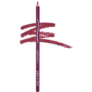 Wet N Wild, Color Icon Lipliner Pencil, lippenstift met rijke formule, romig en vlekvrij, nauwkeurige toepassing, zijdeachtige textuur en volle en levendige kleur, paars/rood (Fab Fuschia)