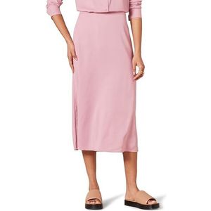 Amazon Essentials Jupe mi-longue en georgette pour femme, mauve, taille 46