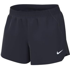 Nike dames park 20 shorts, obsidiaan/wit