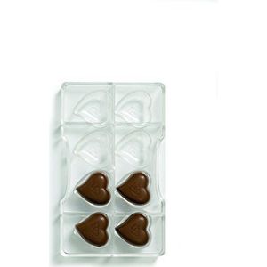 Decora 0050076 Bakvorm voor chocoladeharten 39,7 x 39,2 CAV.8, andere