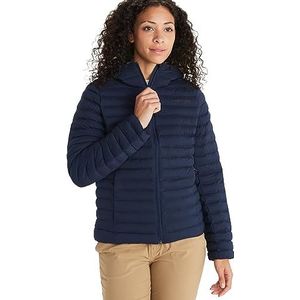 Marmot Echo Warm pofjack voor dames, met capuchon zonder veren, winterjas met capuchon, geïsoleerd, waterdicht, gewatteerde jas, lichte outdoorjas, opvouwbare jas, winddicht, 1 stuks