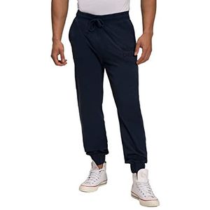JP 1880 Broek, elastische tailleband, sweatshirt voor heren, nachtblauw mat