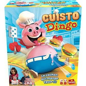 Cuisto Dingo Goliath - Gezelschapsspel voor kinderen vanaf 4 jaar - Speeltijd 15 minuten - 2-4 spelers
