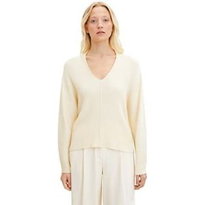 TOM TAILOR Dames trui 28130 botercrème soft XXS, 28130 botercrème